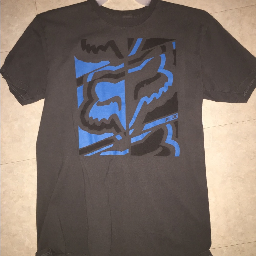 Fox Racing Grey/Blue T-Shirt